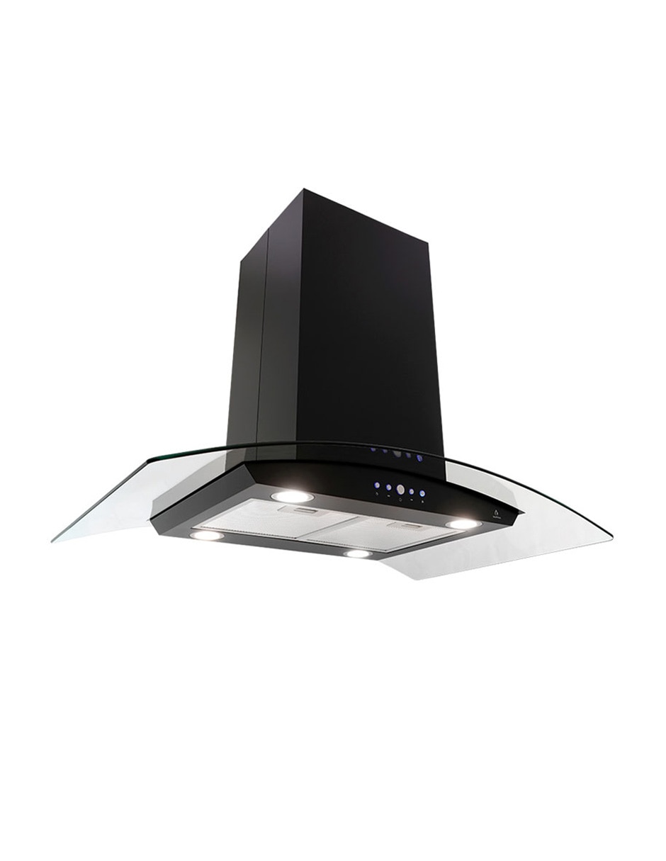 Campana de isla CI-76 BLACK de acero inoxidable 2