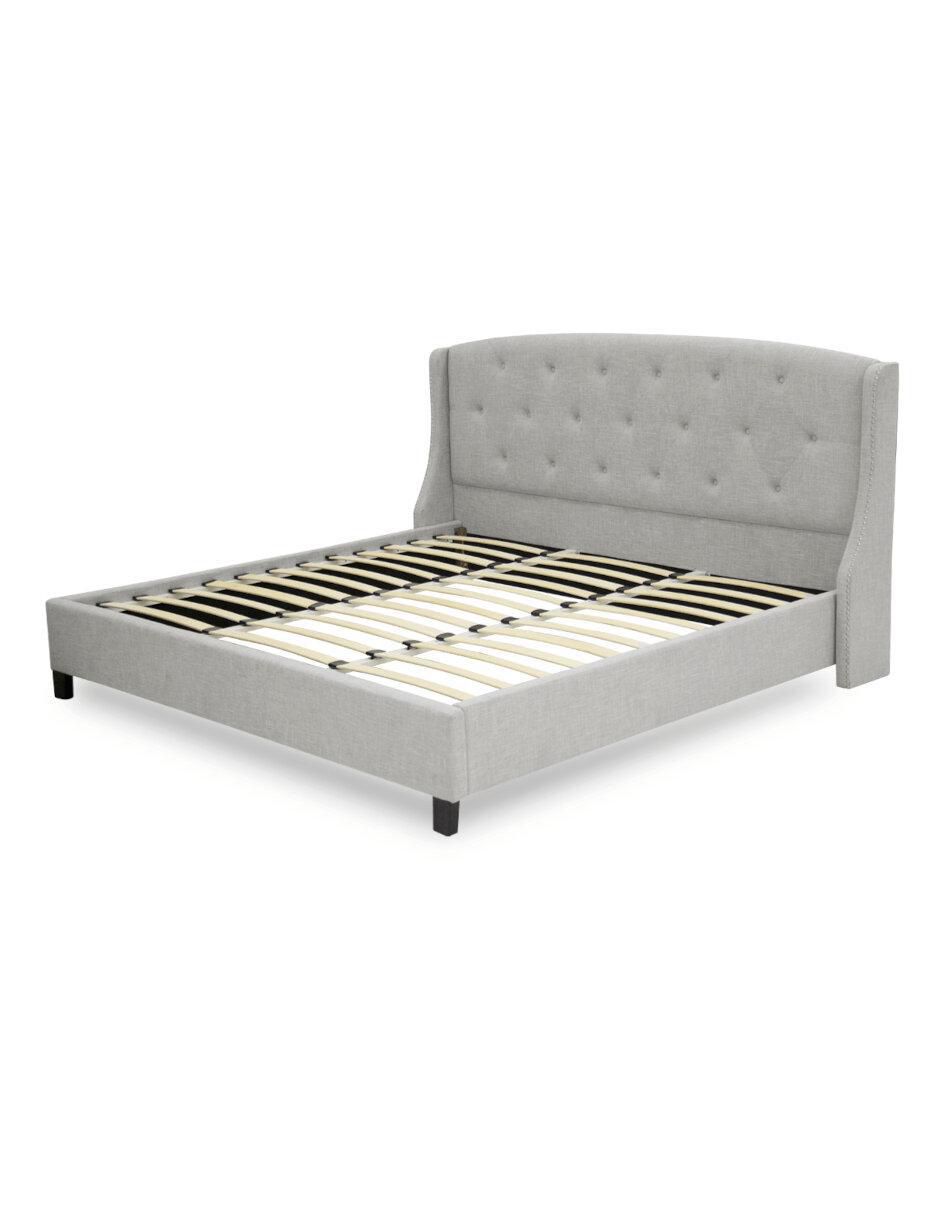 Cama LAN de madera king size 5