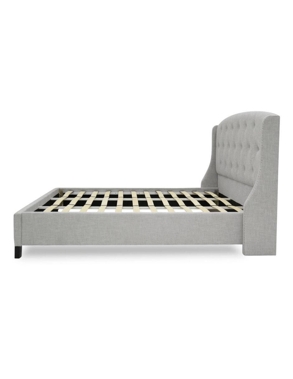 Cama LAN de madera king size 4