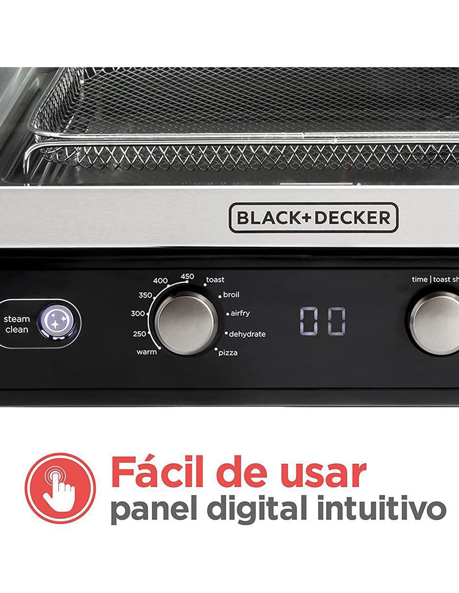 HORNO ELÉCTRICO FREIDORA H6020, NEGRO 8