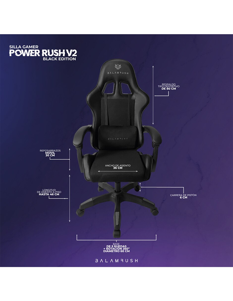 Silla gamer Power Rush V2 6