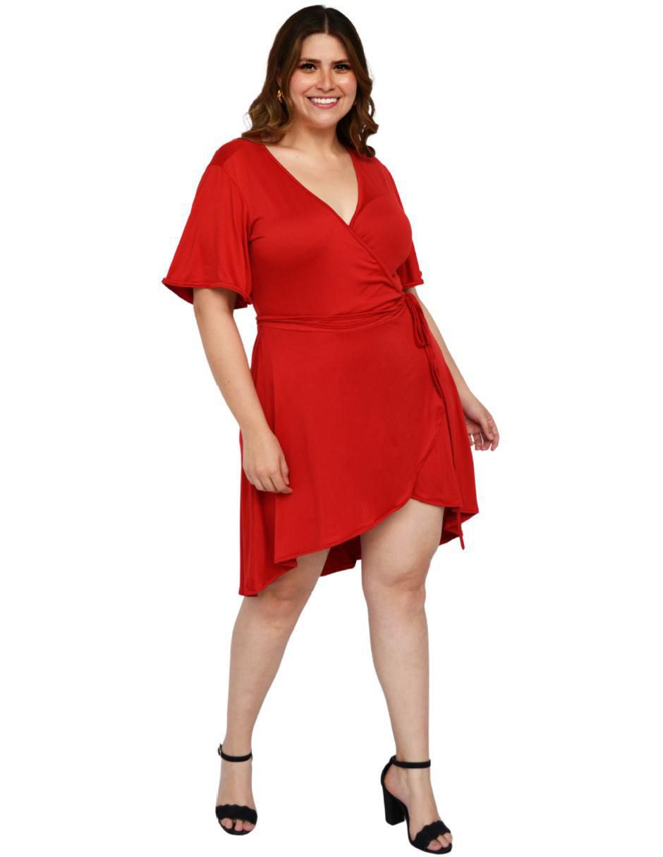 Vestido a la rodilla casual para mujer