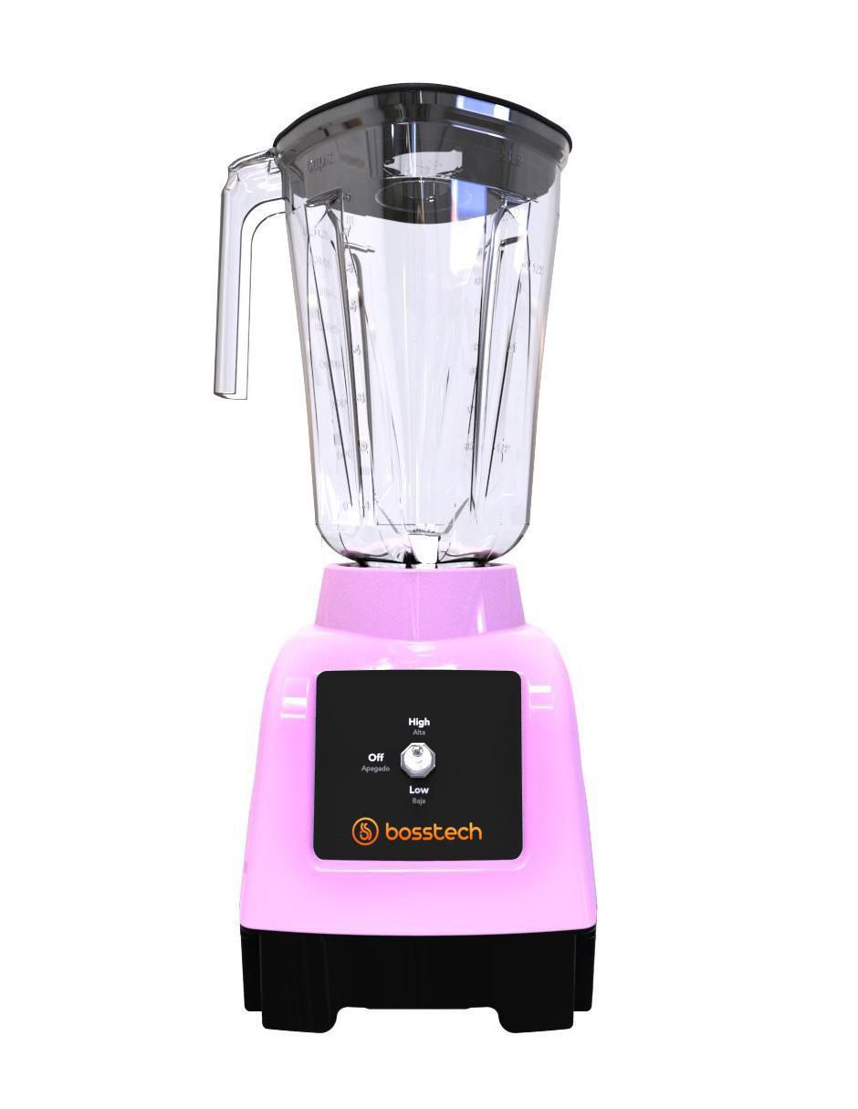 LICUADORA BSED-B2-P BOSSTECH 2 V, ROSAA