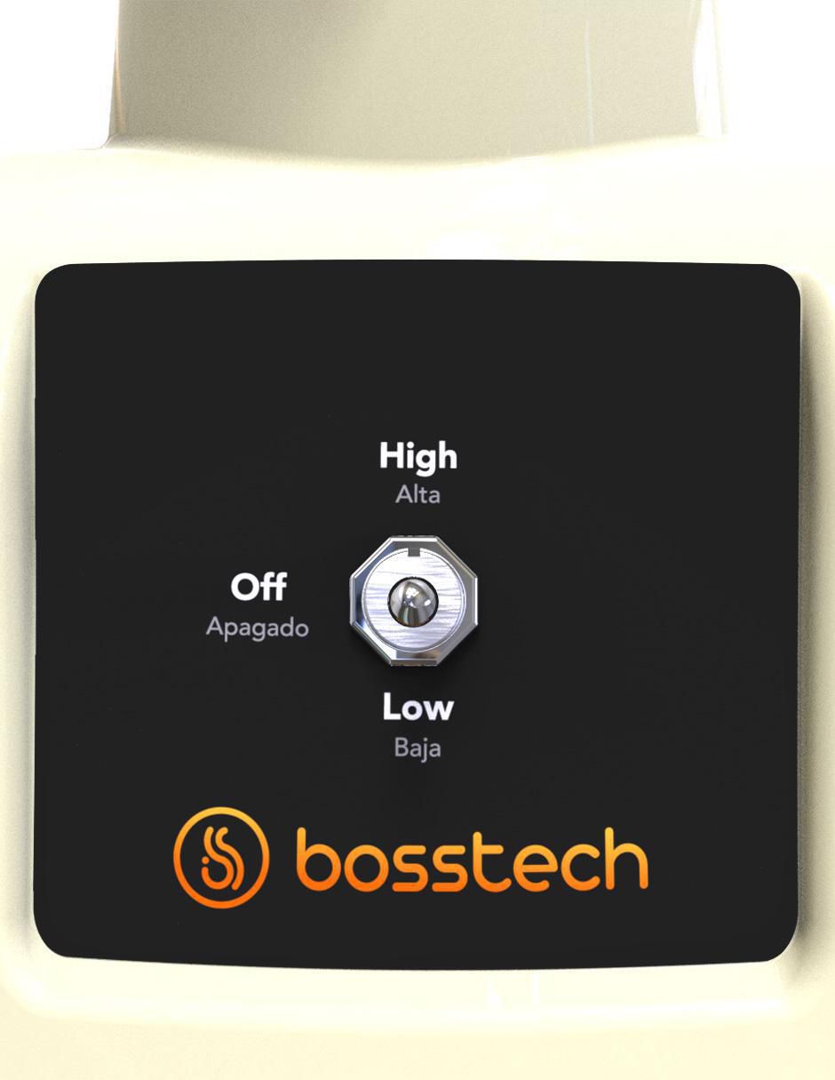 LICUADORA BSED-B2-VB BOSSTEC, AMARILLOD