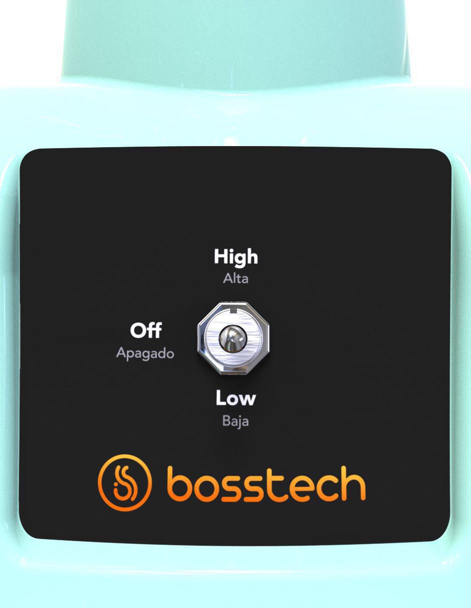 LICUADORA BSED-B2-VM BOSSTECH 2, VERDED