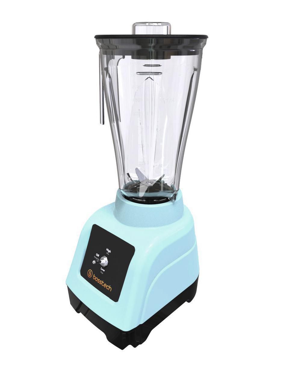 LICUADORA BSED-B2-VBL BOSSTECH 2, AZULI