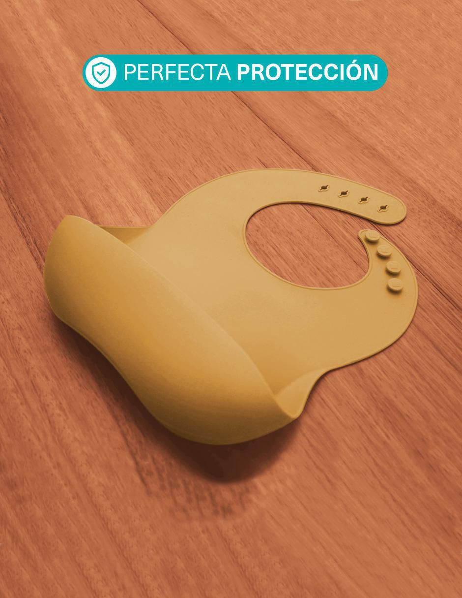 Babero de silicón 4