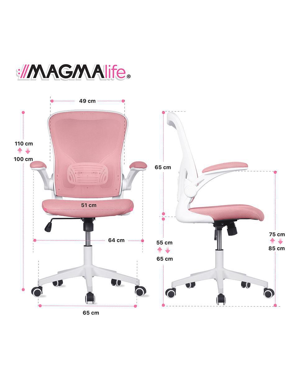 Silla escritorio Cosmo Magma Life