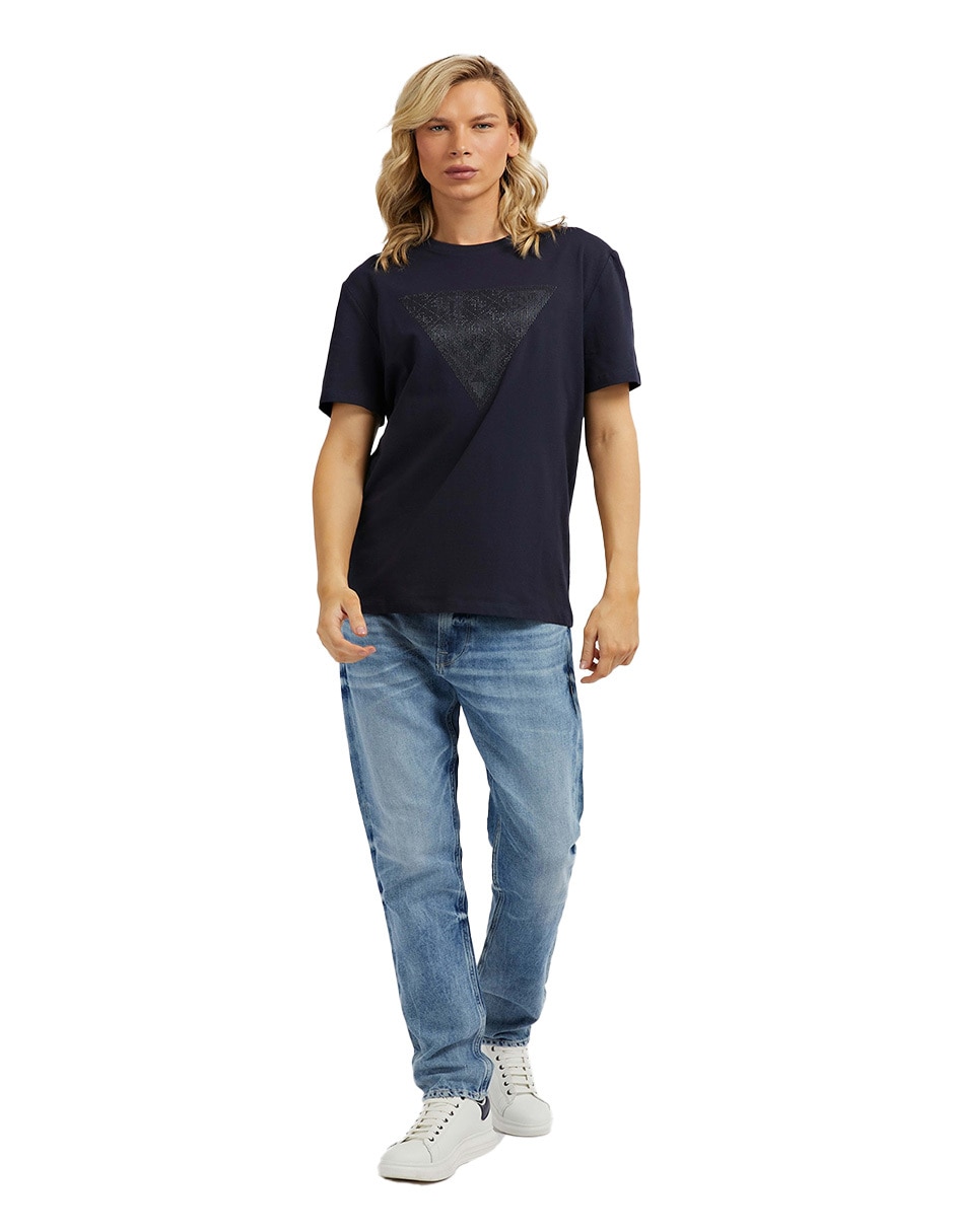 Playera Guess cuello redondo para hombre