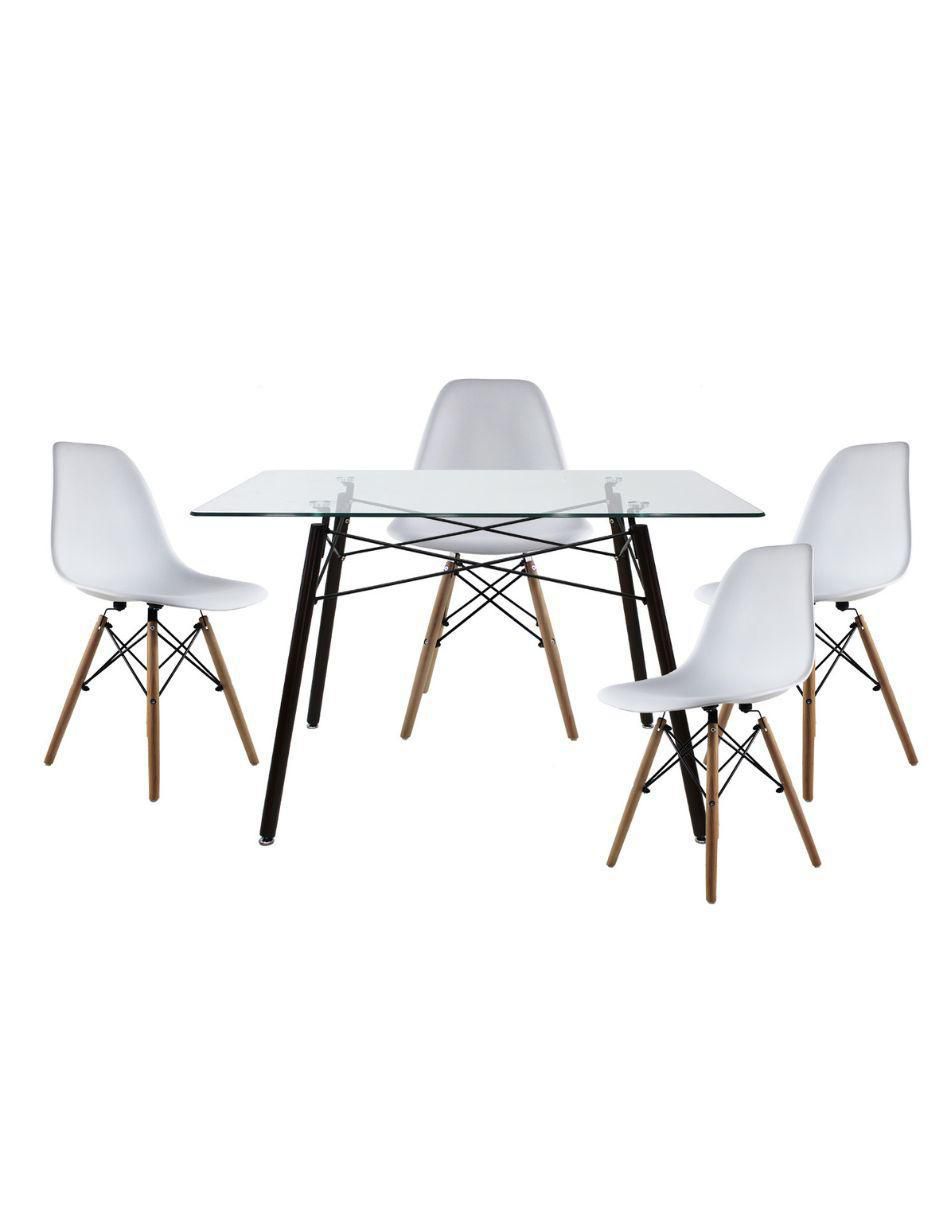 Comedor para 4 personas de cristal Comedor para 4 personas de cristal