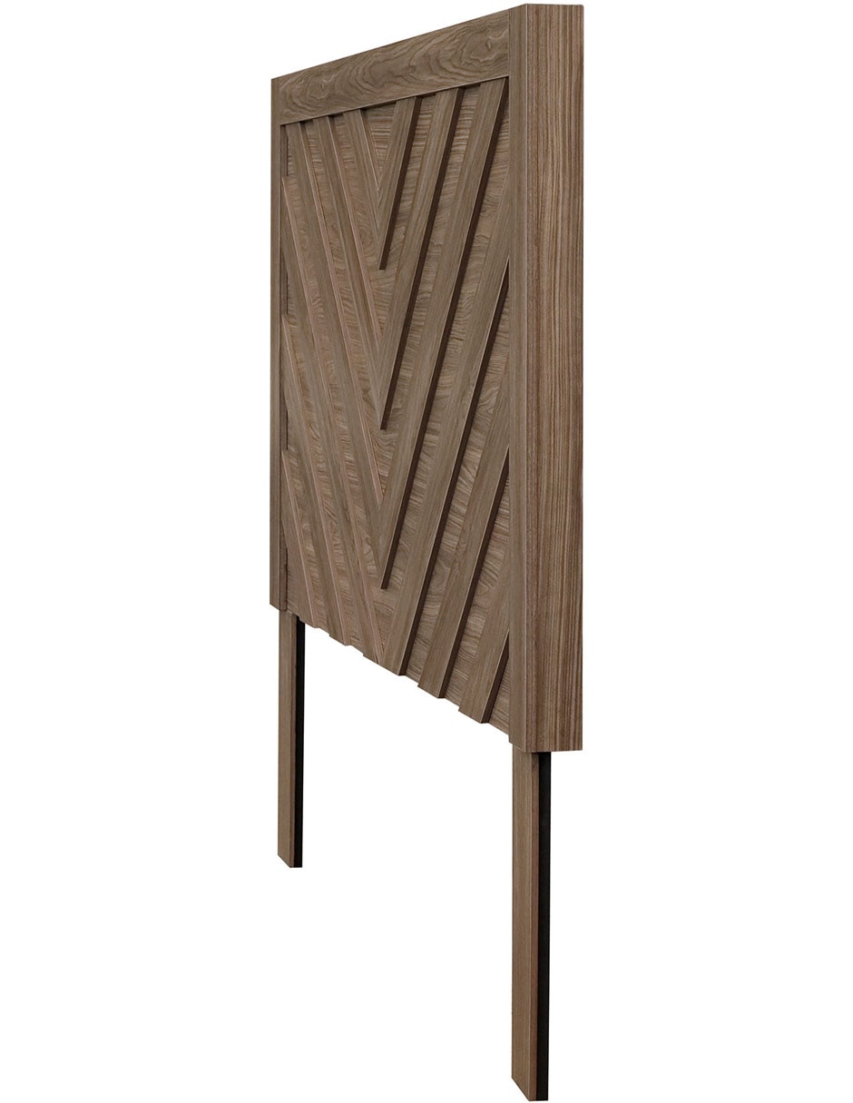 Cabecera adare diper de madera nogal