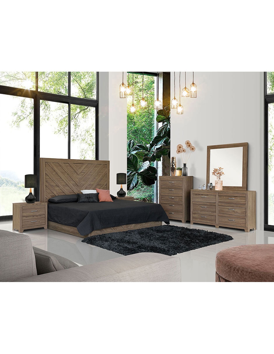 Cabecera adare diper de madera nogal