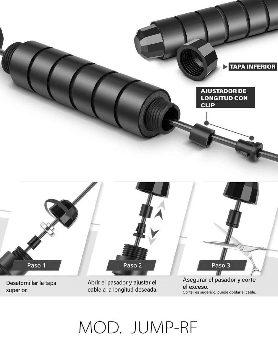 Cuerda para saltar JUMP-RF 5