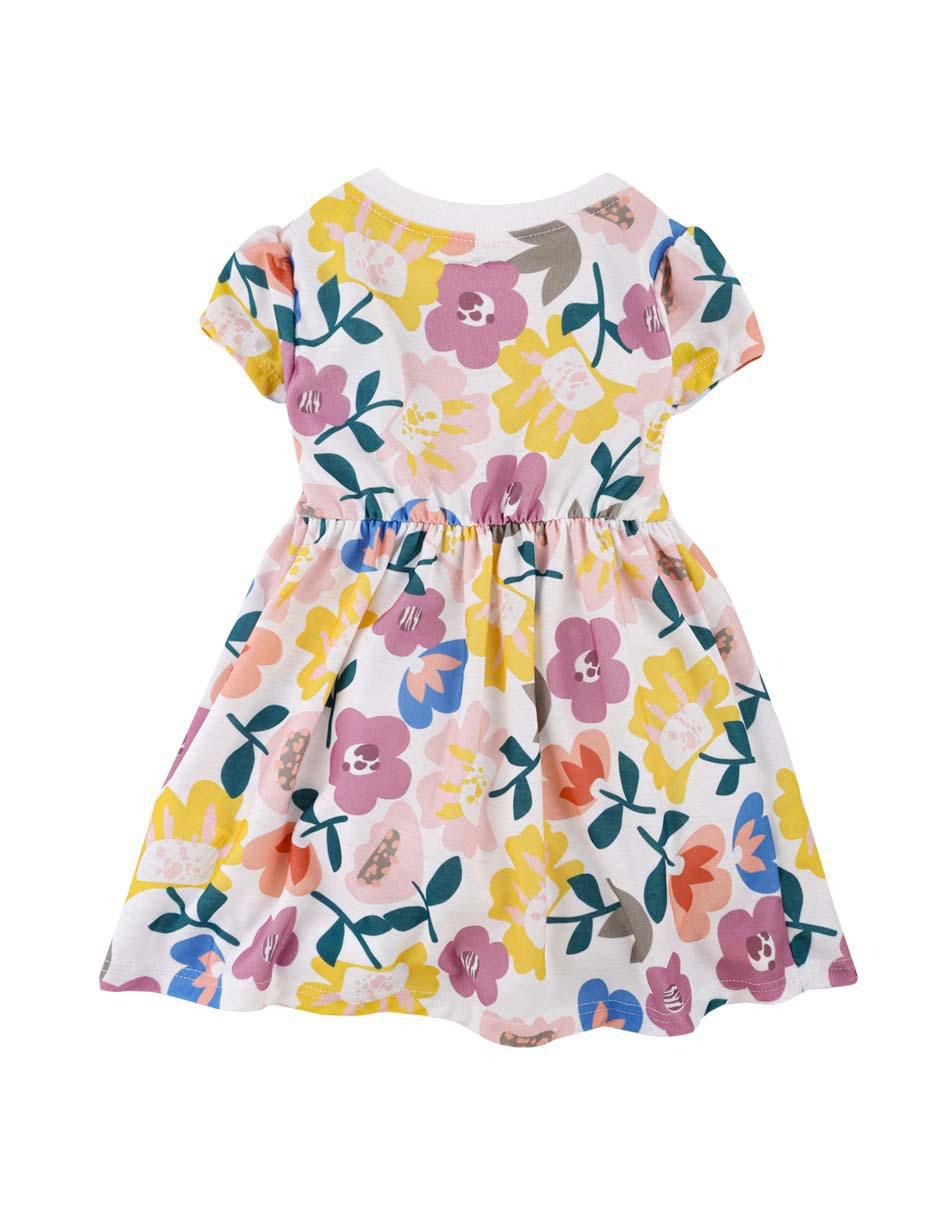 Vestido con calzón Baby manga regular para niña