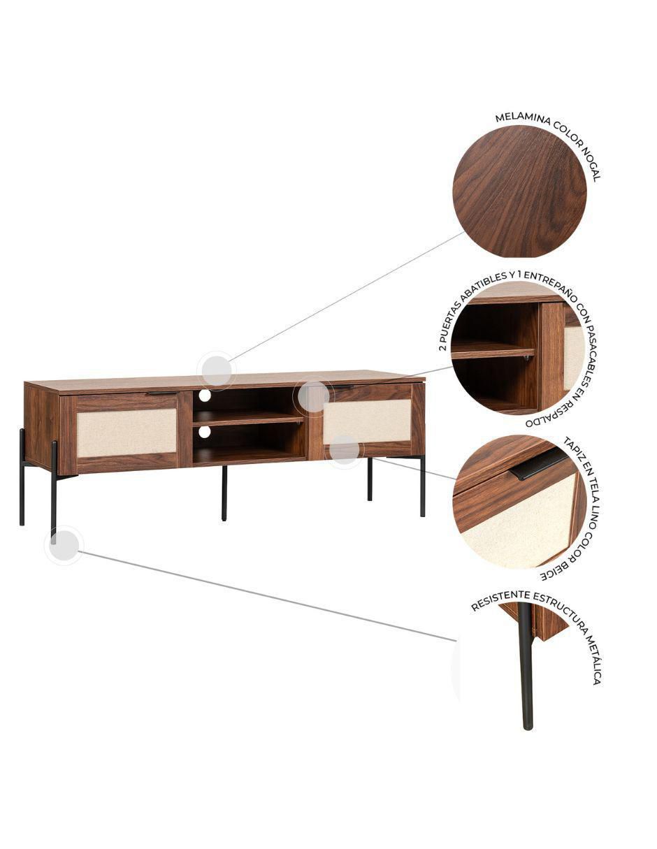 Mueble de TV armable Imperia de madera
