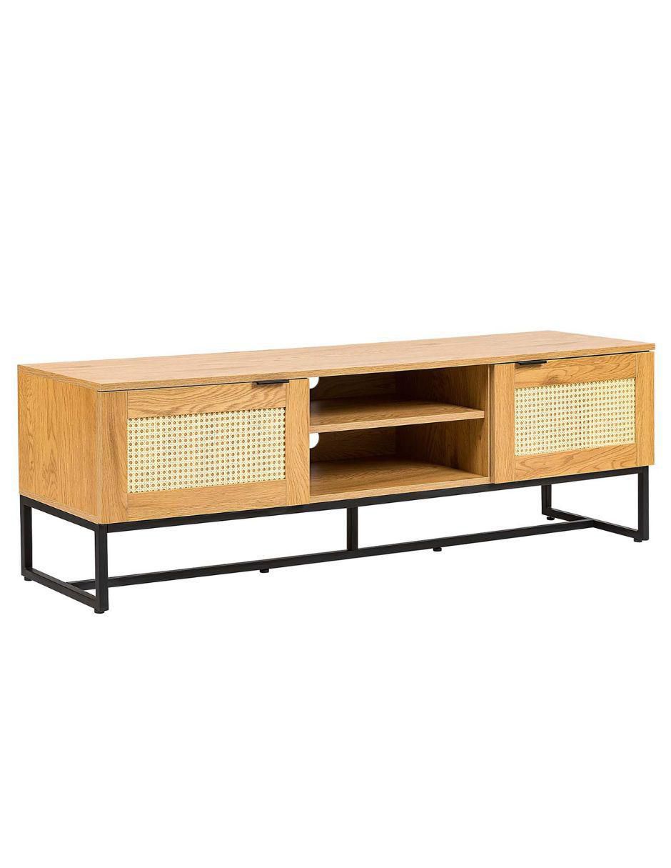 Mueble de TV armable Xelha de madera 7