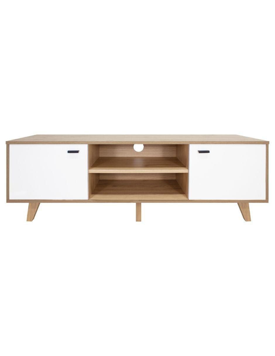 Mueble de TV armable Castella de madera