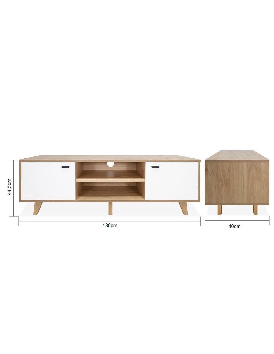 Mueble de TV armable Castella de madera 10