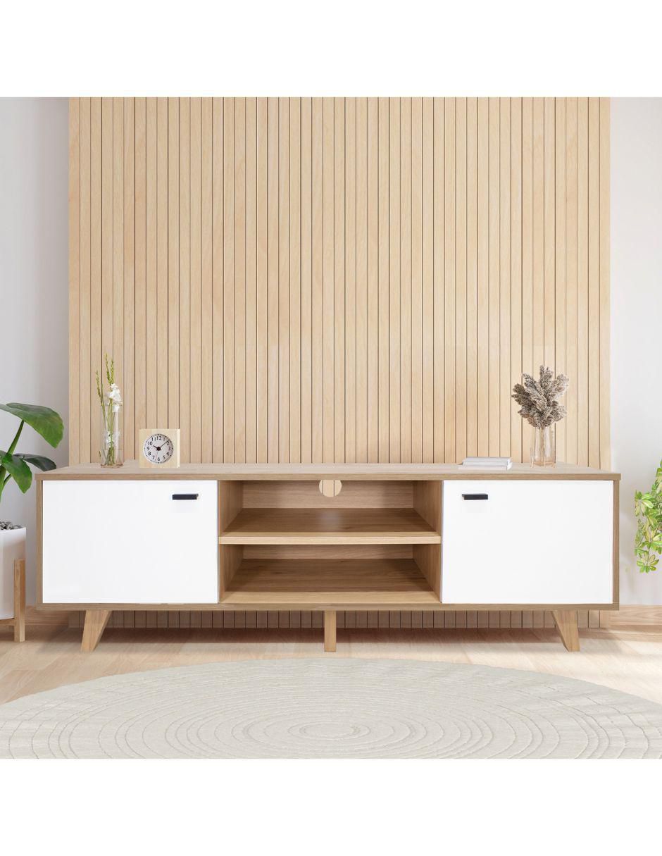 Mueble de TV armable Castella de madera 6