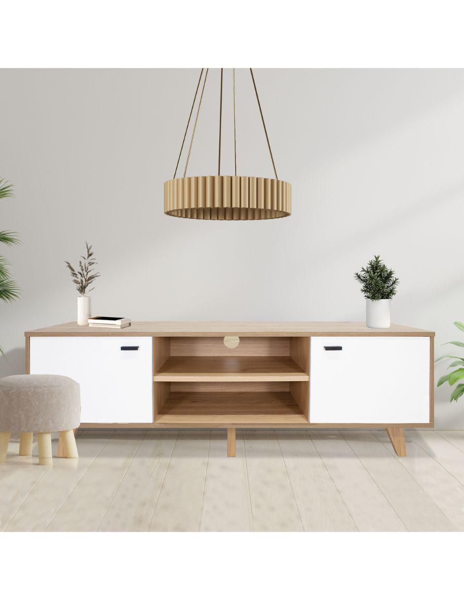 Mueble de TV armable Castella de madera 8