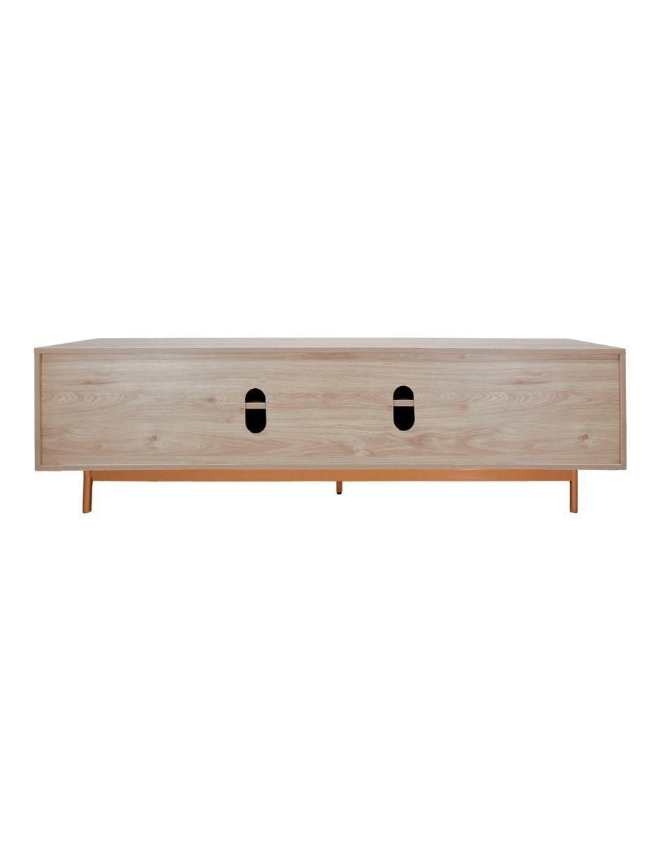 Mueble de TV armable Tramonti de madera 4