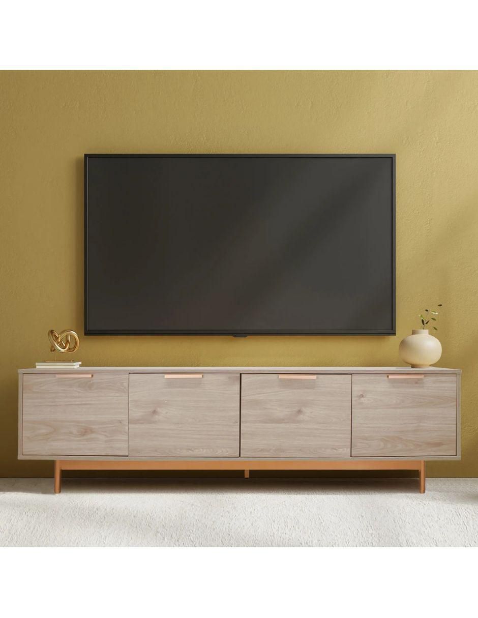 Mueble de TV armable Tramonti de madera 6