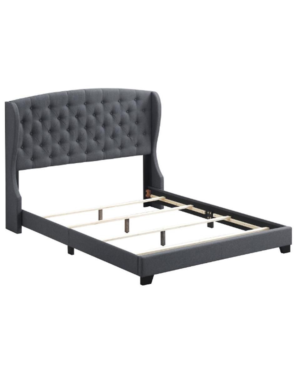 Cama de madera queen size 1