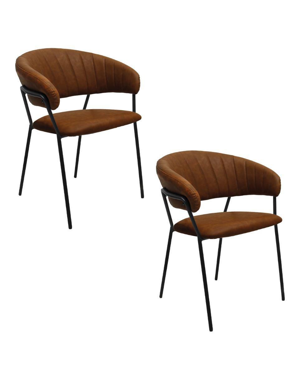 Juego de sillas 2 piezas Caseres Muebles de tela