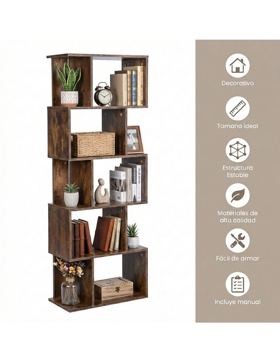 Librero armable Shelf de MDF 2