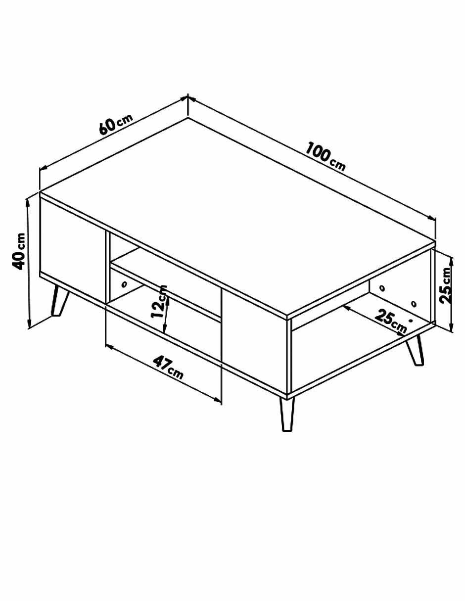 Mesa de centro armable 4
