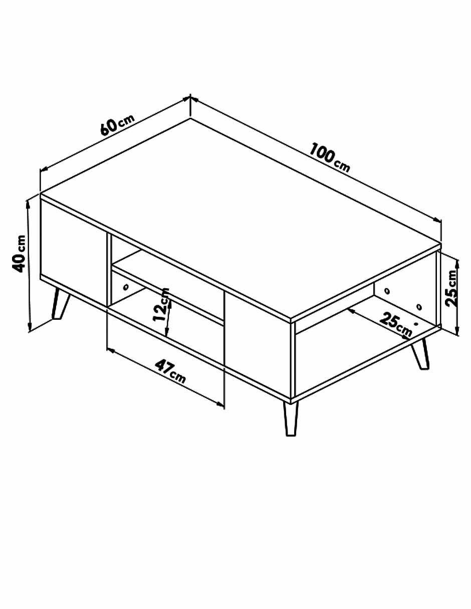 Mesa de centro armable 5