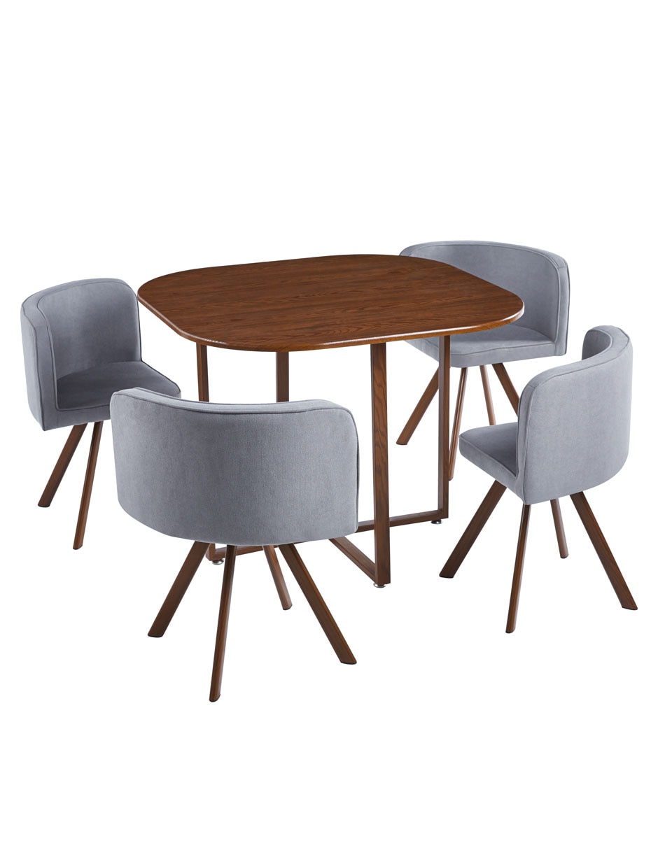 Antecomedor Teca Lottus Para 4 Personas Antecomedor Teca Lottus Para 4 Personas