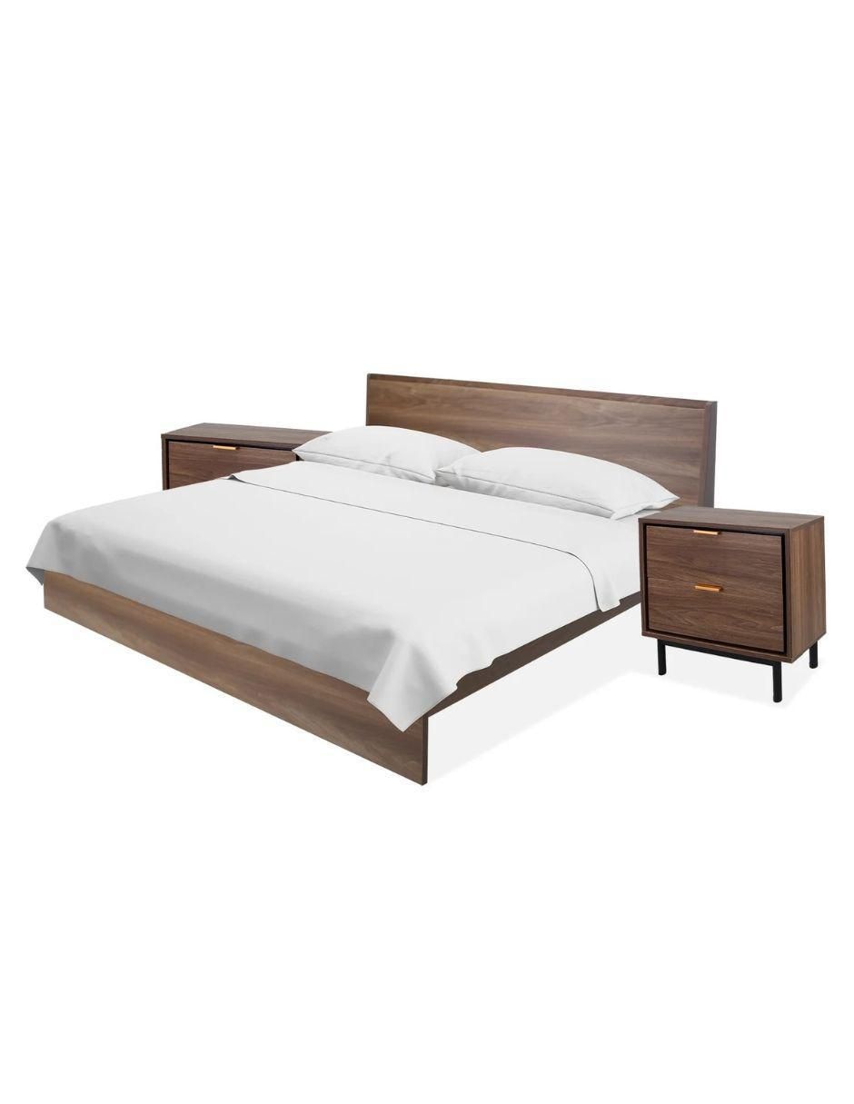 Cama marsala de mdf 3