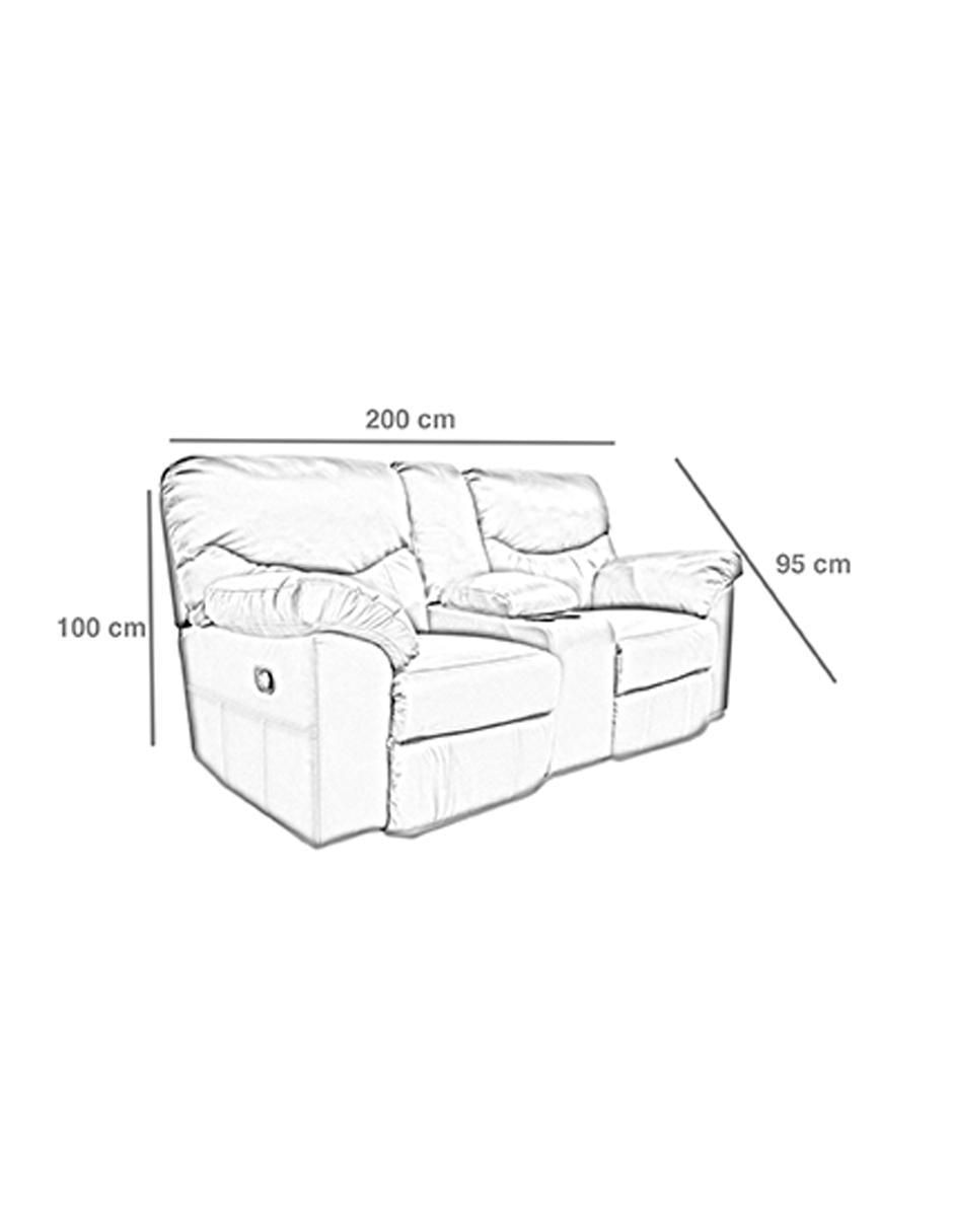 Reclinable Houston de piel 6