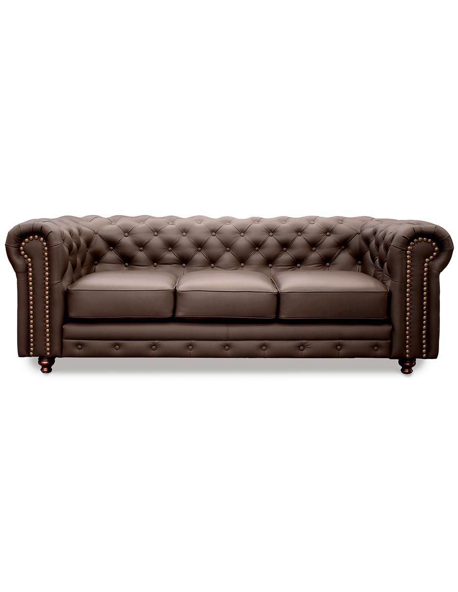 Sofá Chesterfield de piel 1