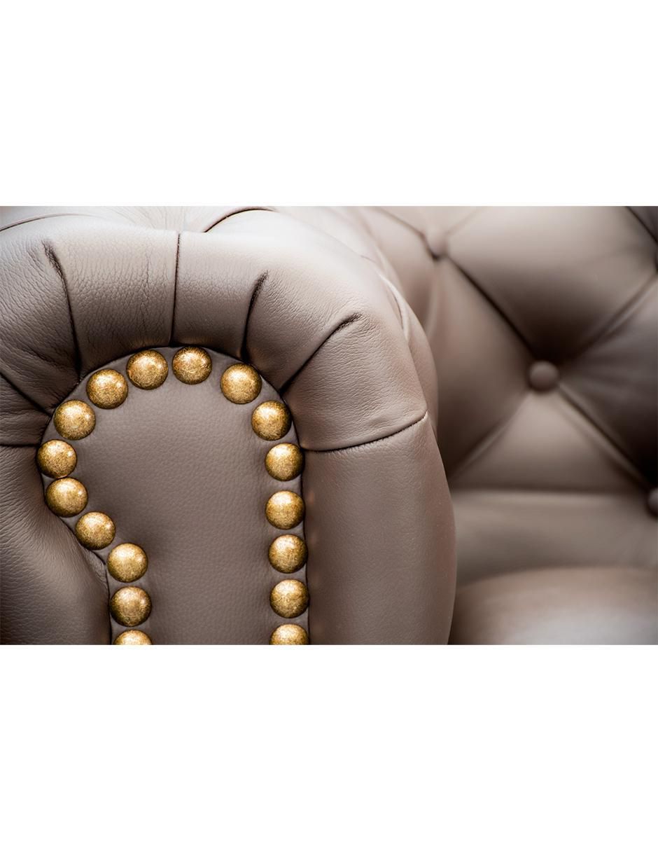 Sofá Chesterfield de piel 10