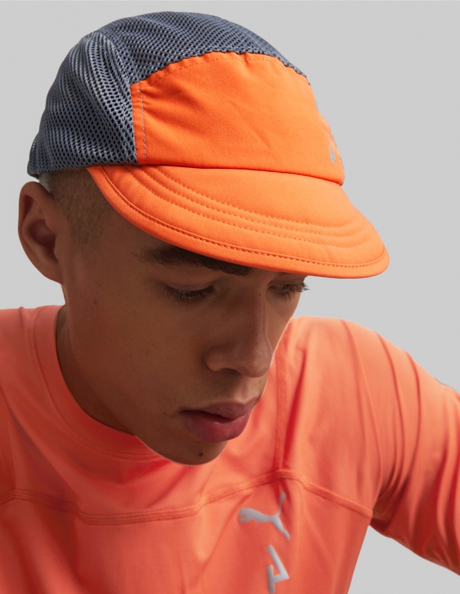 Gorra con visera semicurva hebilla para entrenamiento Seasons para adulto 8