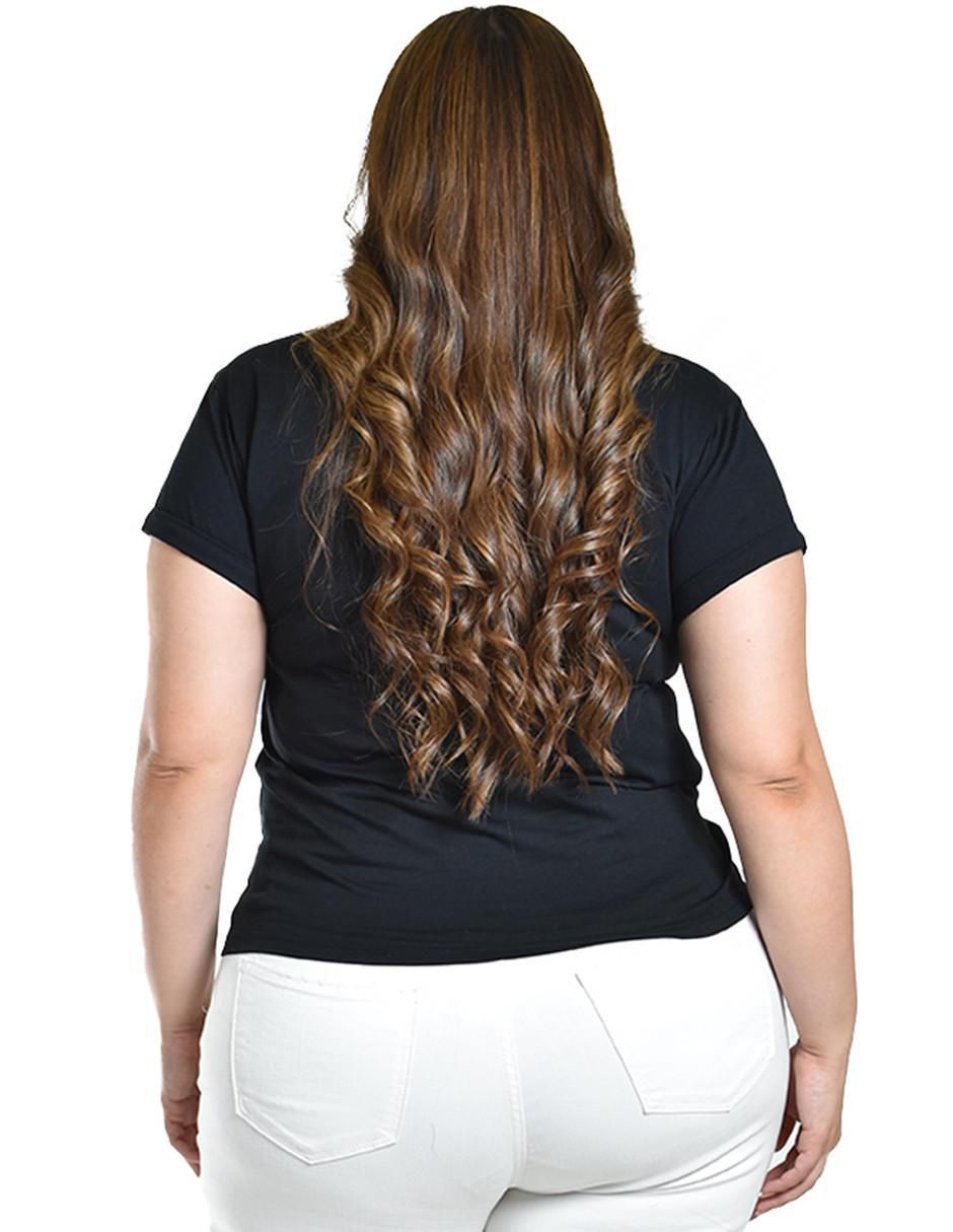 Playera manga corta Balam cuello redondo para mujer