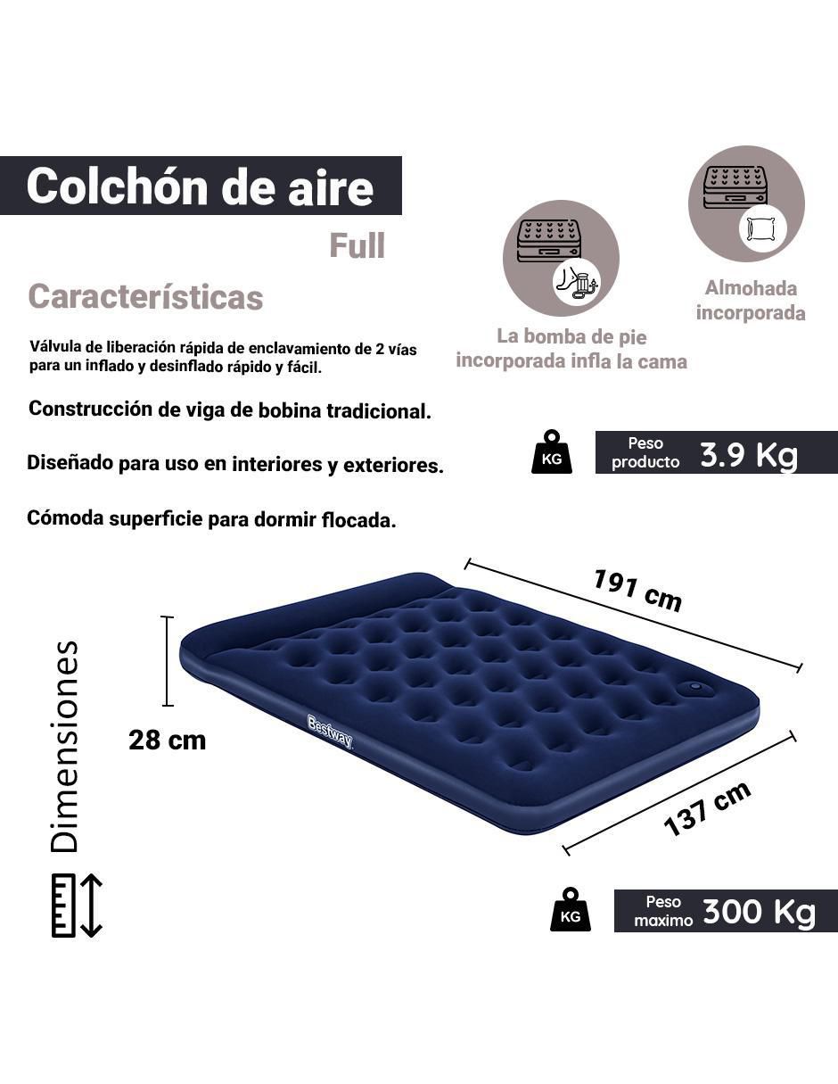 Colchón inflable Bestway 67225 tight top sin colchoneta 3