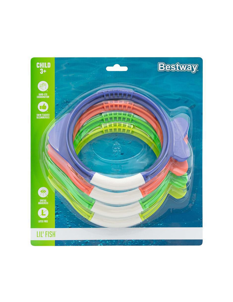 Set de aros de buceo Bestway 4 piezas 2