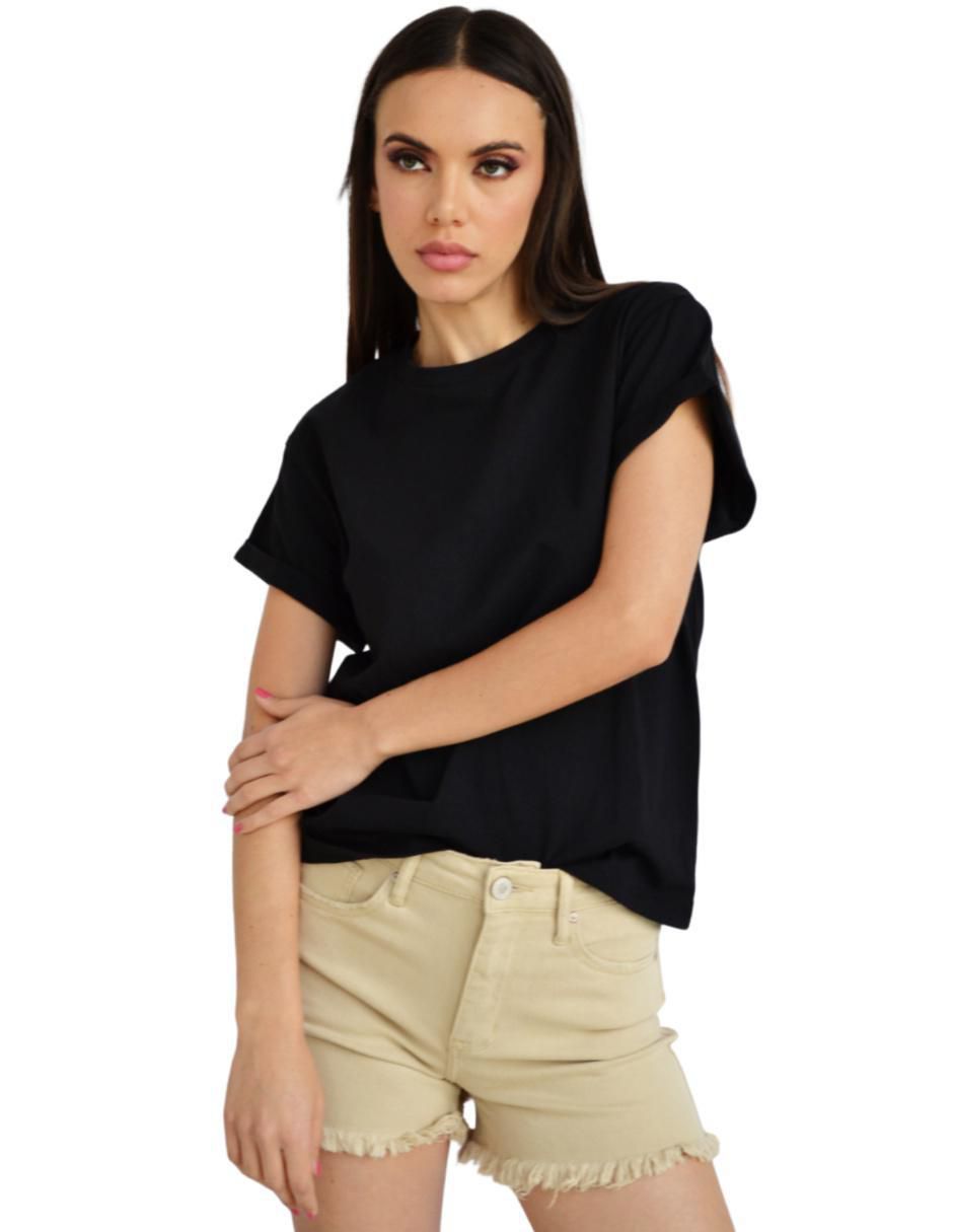 Blusa manga corta para mujer 11