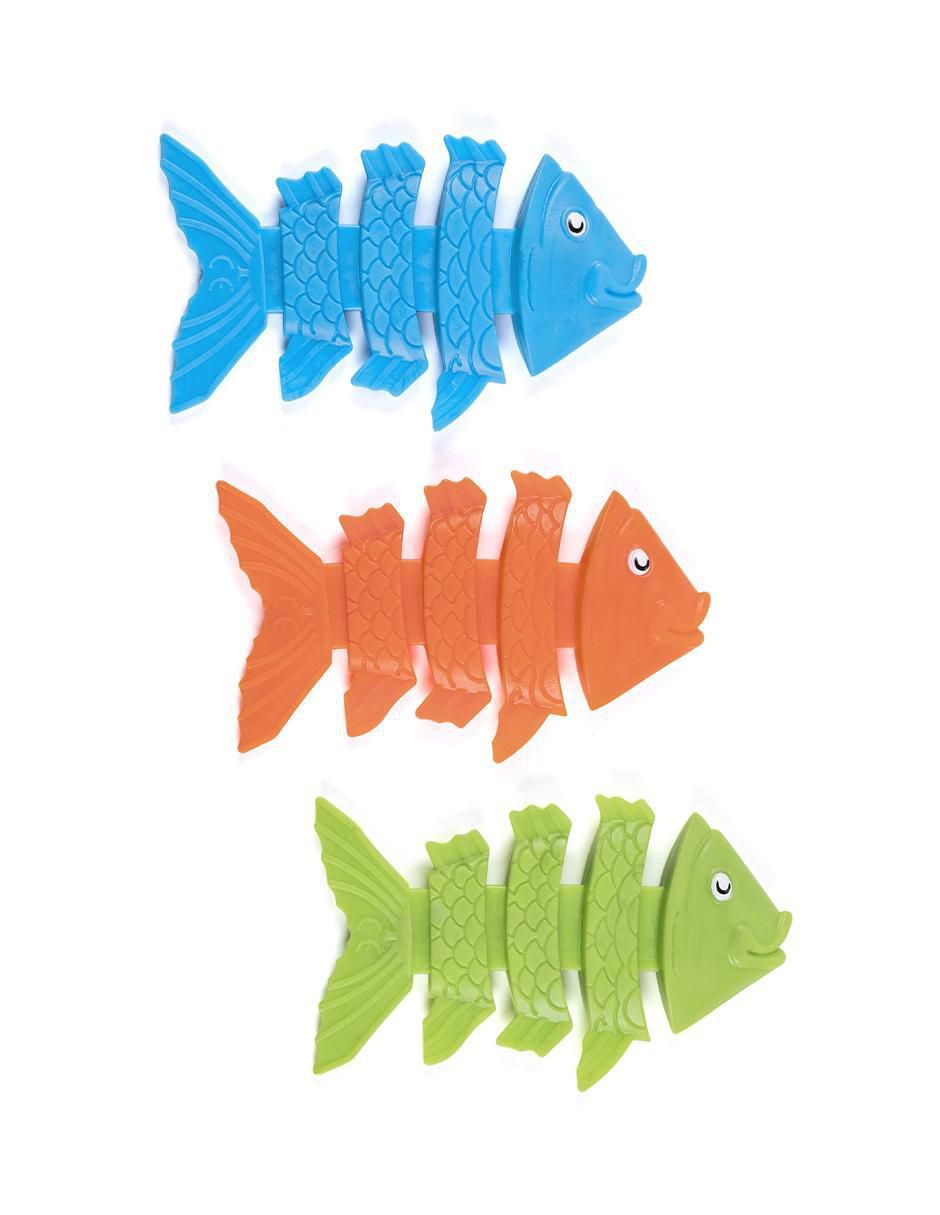 Set de peces articulados para alberca Bestway 3 piezas Set de peces articulados para alberca Bestway 3 piezas