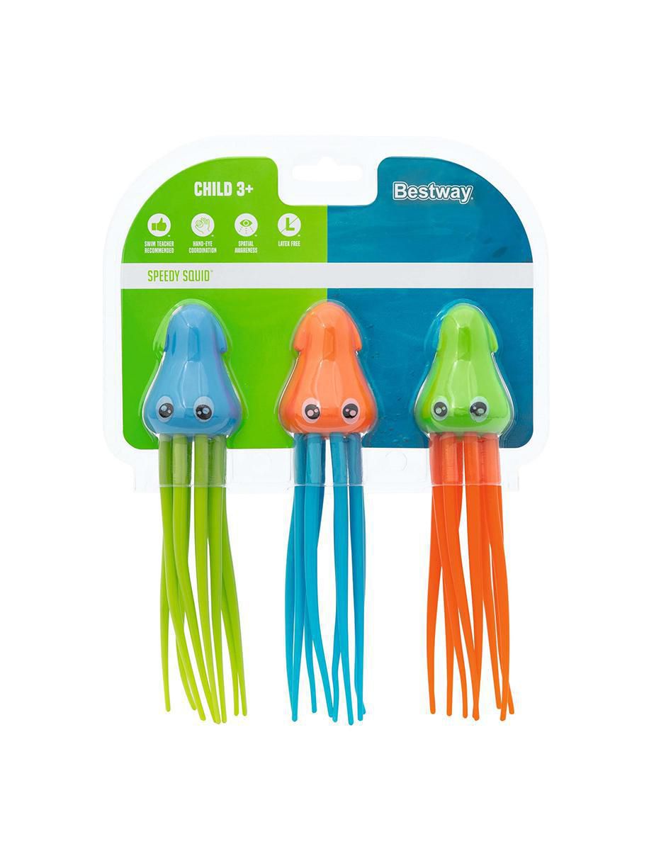 Ser de calamares de buceo Bestway 3 piezas 2
