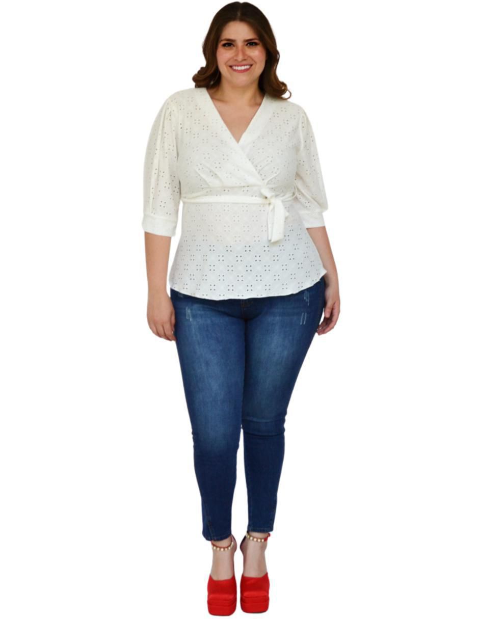 Blusa manga 3/4 para mujer 10