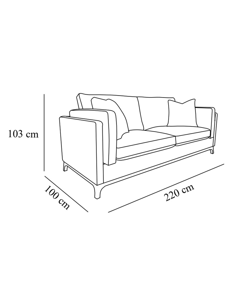 Love seat Carolina 5