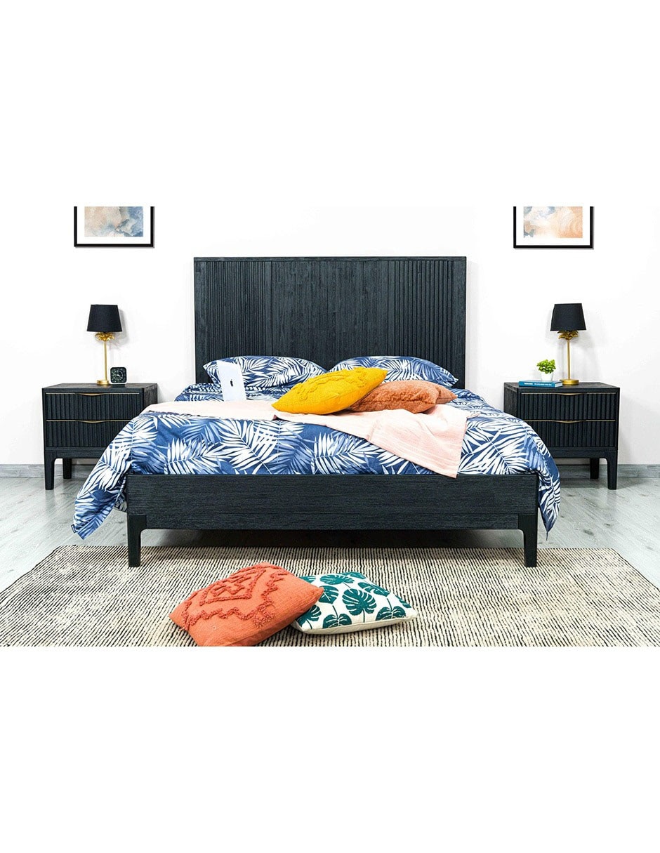 Cama Acacia de madera acacia 4