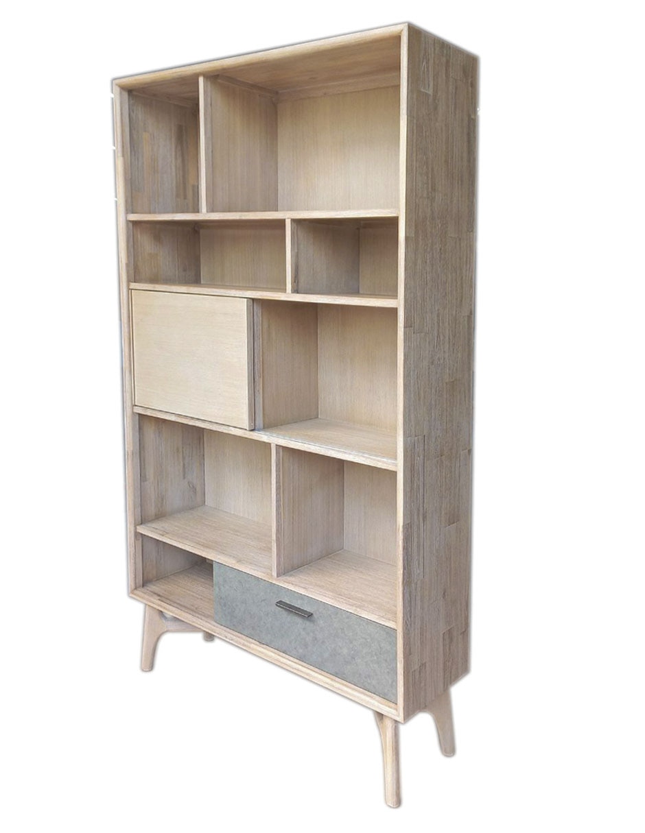 Librero Estrada de madera acacia 2