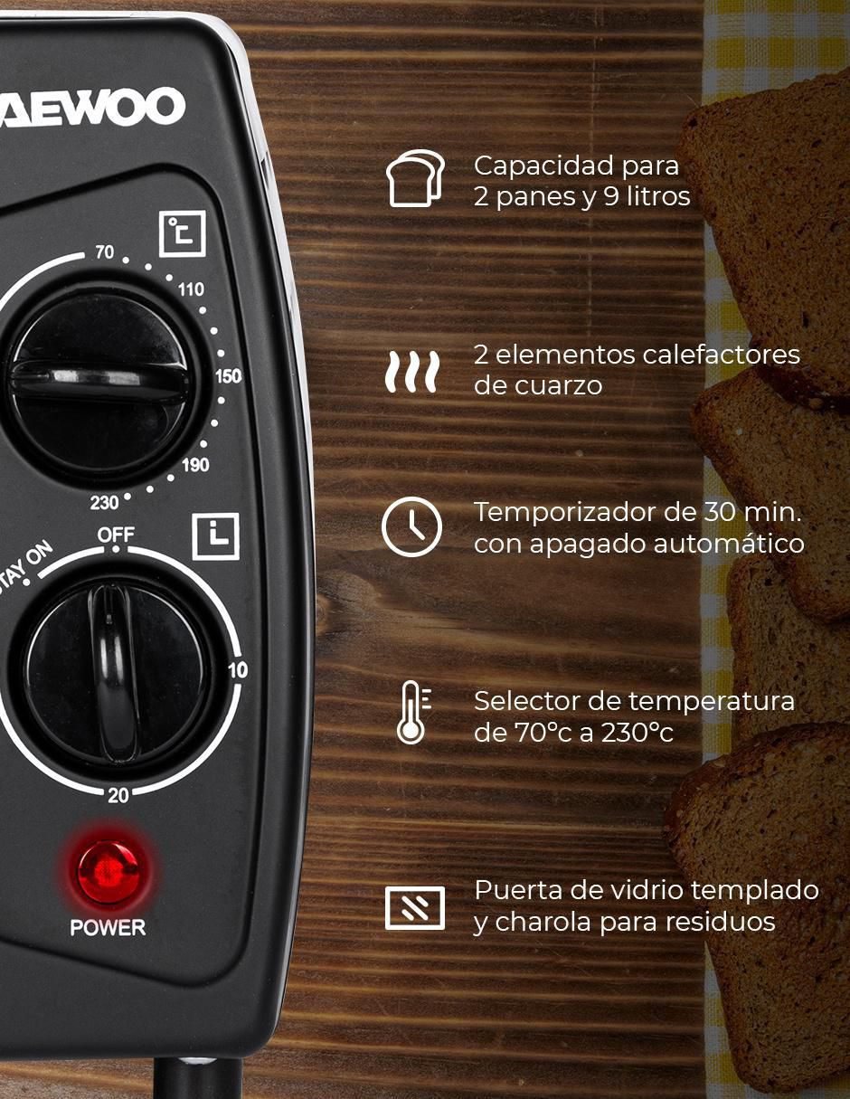 MICROONDAS CONVECCIÓN D, 2 PIES, NEGRO 4