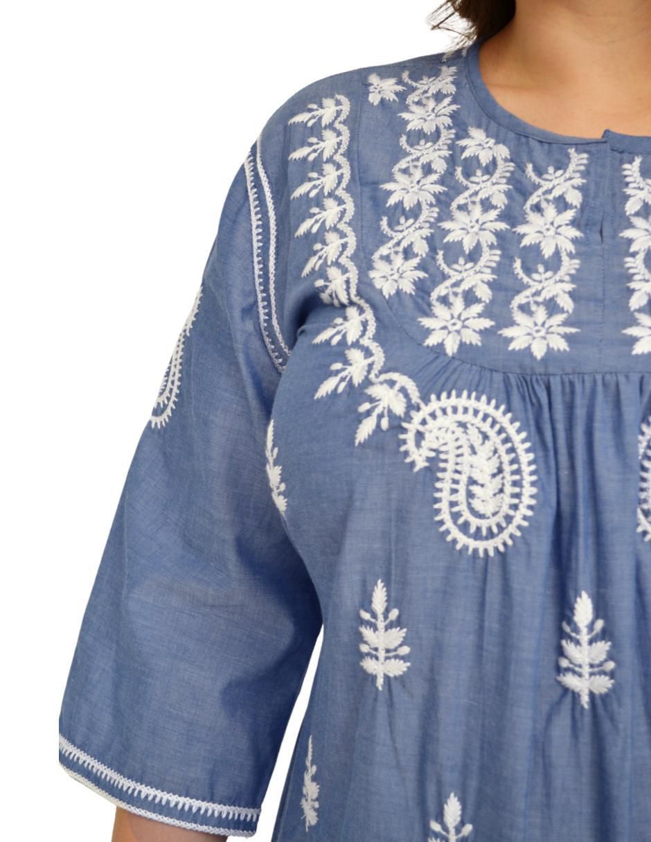 Vestido 3/4 casual para mujer