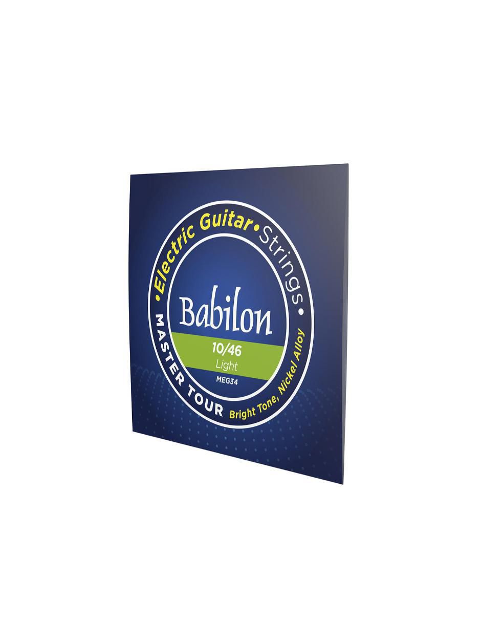 Set cuerdas guitarra eléctrica Babilon MEG34/010